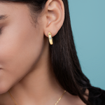 Load image into Gallery viewer, Aurum Bold Moissanite Hoops