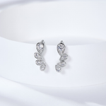 Load image into Gallery viewer, Angélique Moissanite Earrings