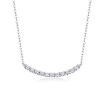 Load image into Gallery viewer, Arc Pavé Moissanite Necklace