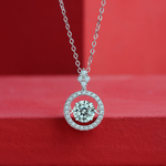 Load image into Gallery viewer, Danse Aura Moissanite Necklace