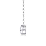 Load image into Gallery viewer, Éclat Bezel Moissanite Necklace