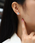 Load image into Gallery viewer, Éclat Pur Moissanite Studs