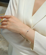 Load image into Gallery viewer, Éclat Solitaire Moissanite Bracelet