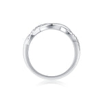 Load image into Gallery viewer, Élégance Twistée Moissanite Band