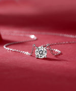 Load image into Gallery viewer, Éclat Essentiel Moissanite Necklace