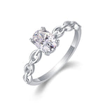 Load image into Gallery viewer, Chaîne d'Éclat Moissanite Ring