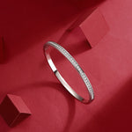 Load image into Gallery viewer, Signature Pavé Moissanite Bangle