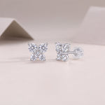 Load image into Gallery viewer, Papillon Moissanite Stud Earrings