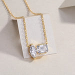 Load image into Gallery viewer, L’Atelier Duo Moissanite Necklace