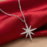 Load image into Gallery viewer, North Star Étoile Moissanite Necklace