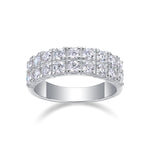 Load image into Gallery viewer, Pavé Royale Moissanite Band