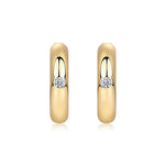 Load image into Gallery viewer, aurum-bold-moissanite-hoops-4