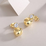 Load image into Gallery viewer, aurum-orbelle-moissanite-earrings-1