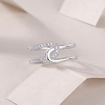 Load image into Gallery viewer, entwine-pave-moissanite-ring-2