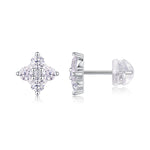 Load image into Gallery viewer, fleur-de-lumiere-moissanite-studs-4