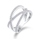 Load image into Gallery viewer, pave-crossover-moissanite-ring-5
