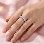 Load image into Gallery viewer, Pavé Serpentina Moissanite Ring