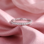Load image into Gallery viewer, Rivière Éternelle Moissanite Ring