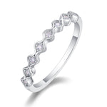 Load image into Gallery viewer, wavelet-moissanite-ring-4