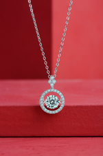 Load image into Gallery viewer, Danse Aura Moissanite Necklace
