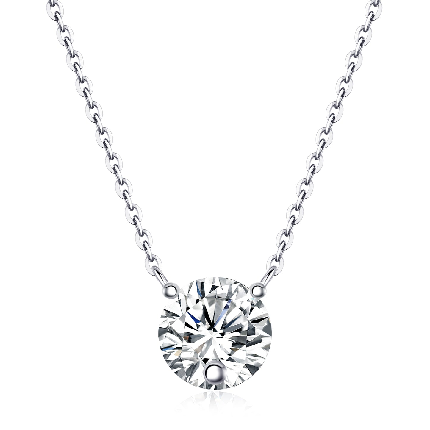 Éclat Léviter Moissanite Necklace