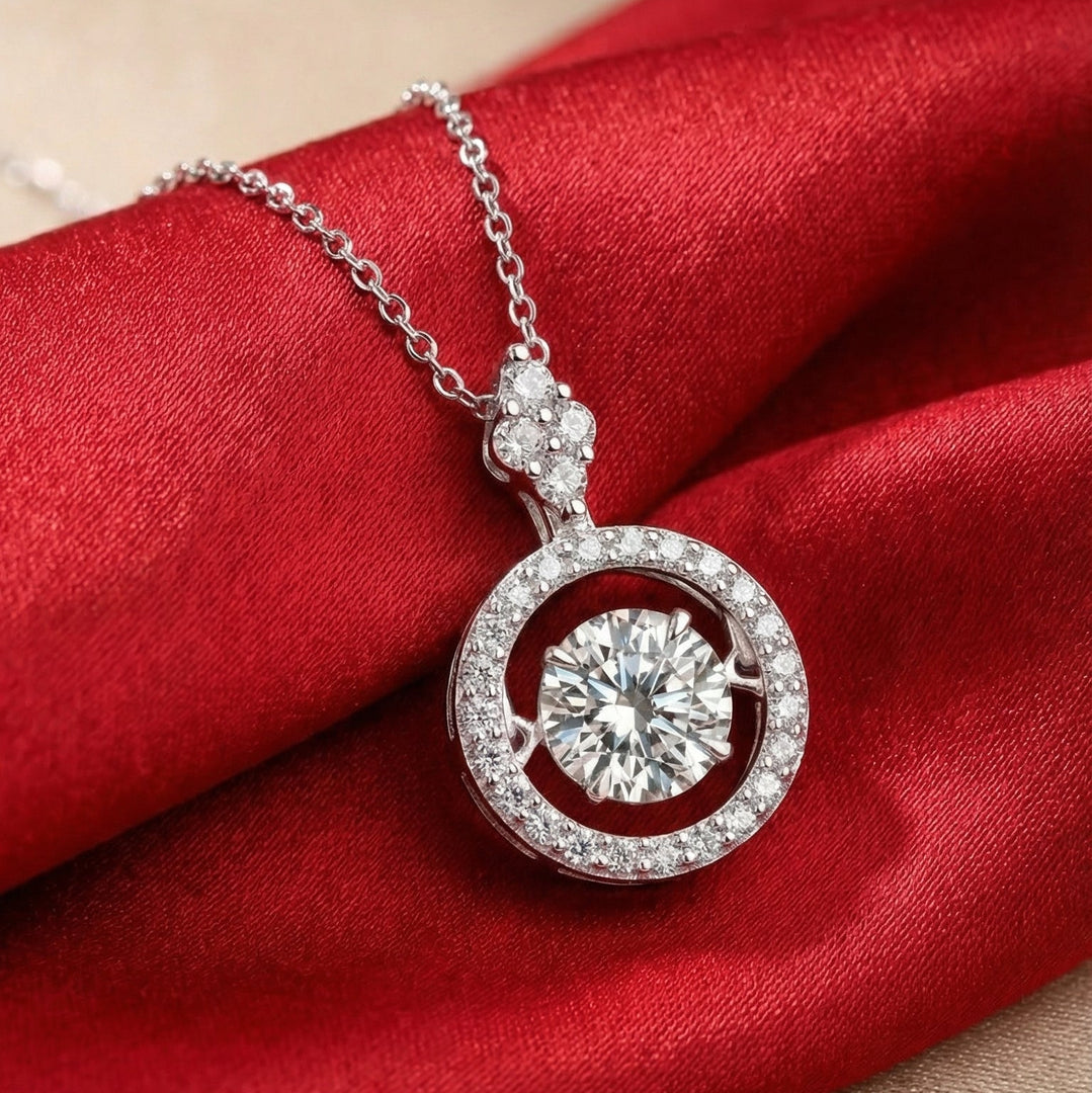 Danse Aura Moissanite Necklace