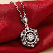 Danse Frostine Moissanite Necklace