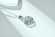 Danse Frostine Moissanite Necklace