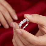 Load image into Gallery viewer, Emerald Mosaic Ring
