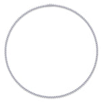 Load image into Gallery viewer, Éternelle Princesse Moissanite Tennis Necklace
