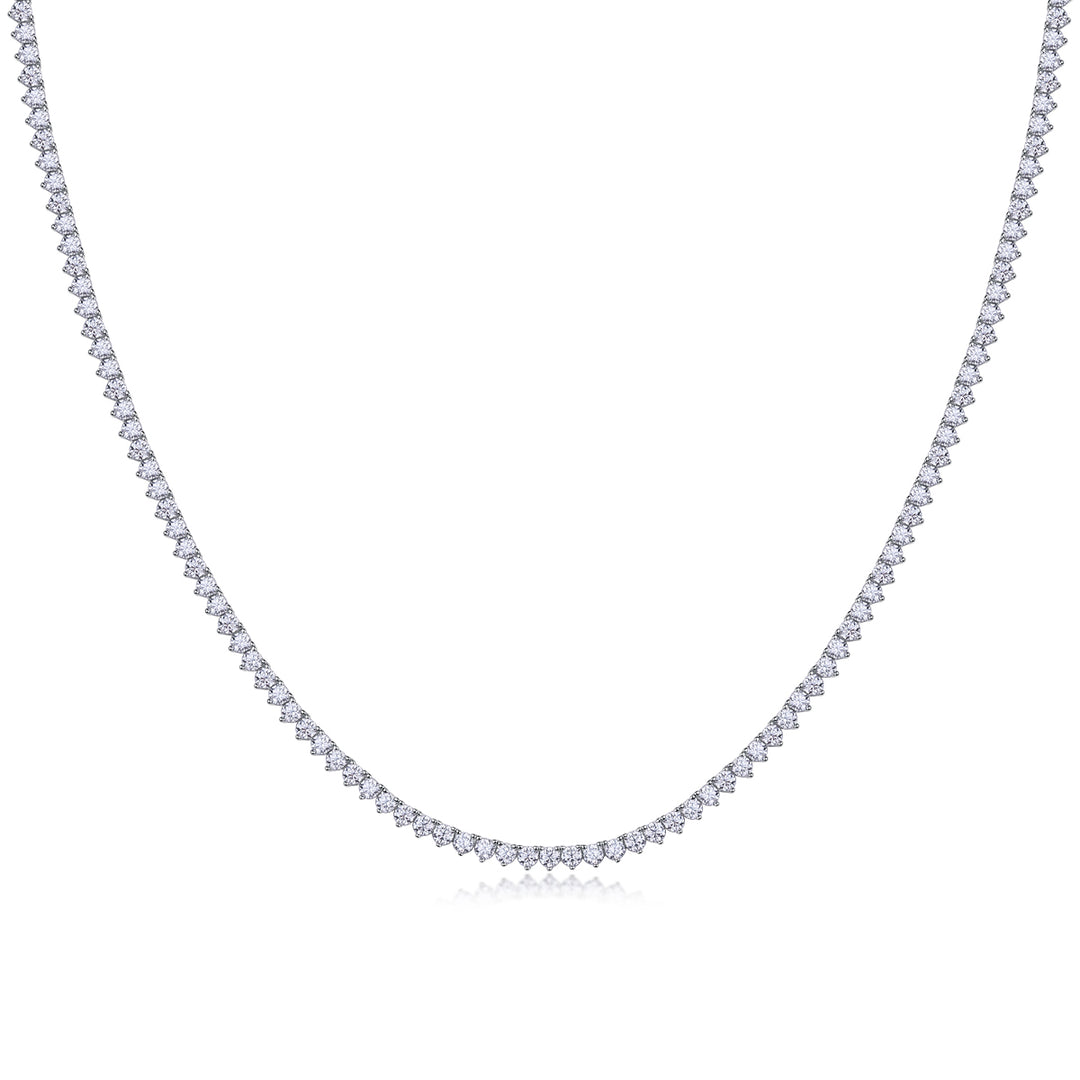 Éternelle Princesse Moissanite Tennis Necklace