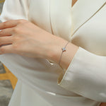 Load image into Gallery viewer, Fleur de Lumière Moissanite Bracelet
