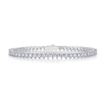 Load image into Gallery viewer, Éternelle Princesse Moissanite Tennis Bracelet
