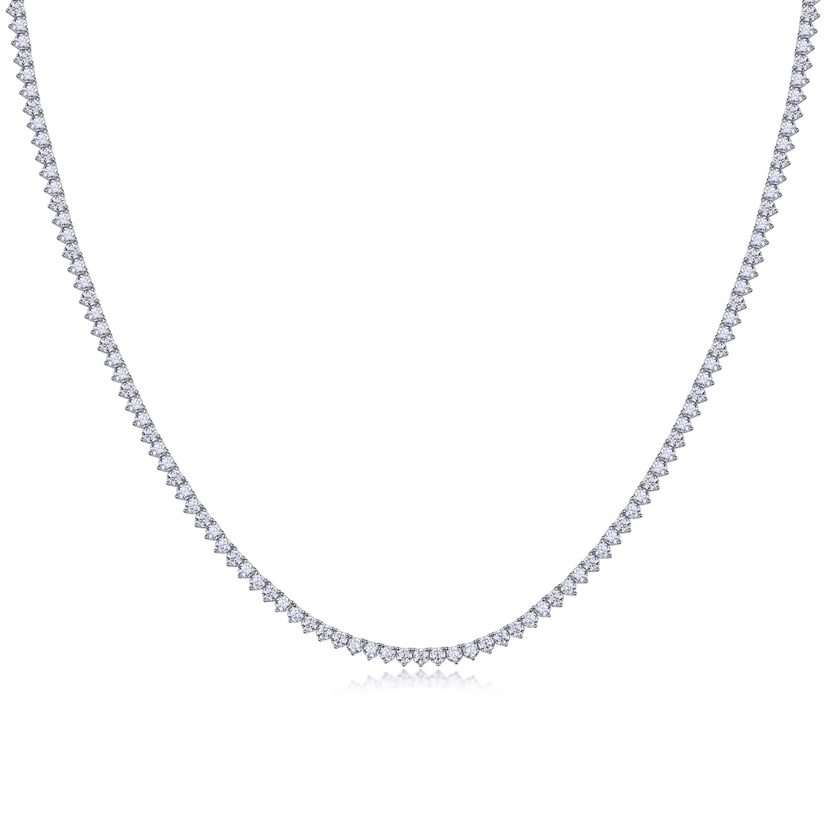 Éternelle Princesse Moissanite Tennis Necklace