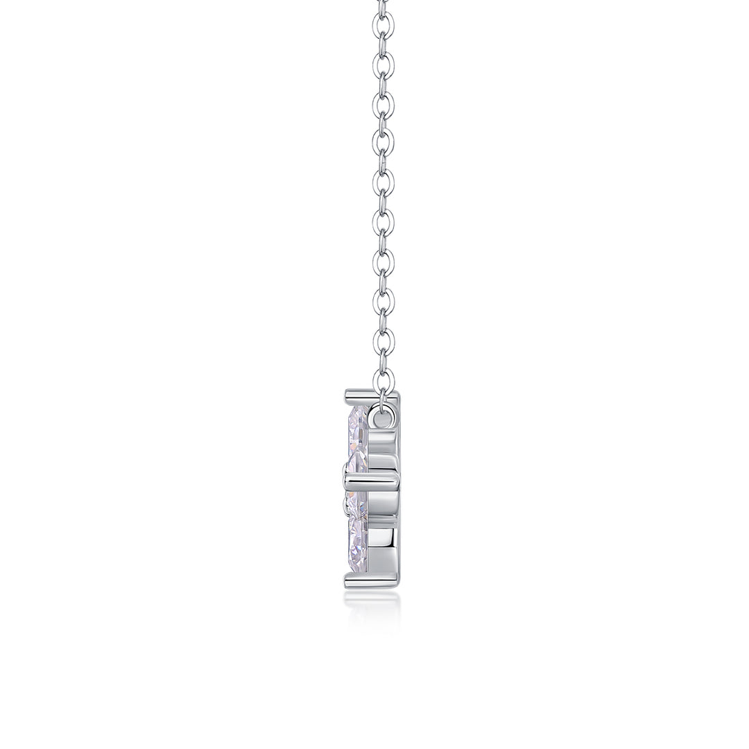 Fleur de Lumière Moissanite Necklace