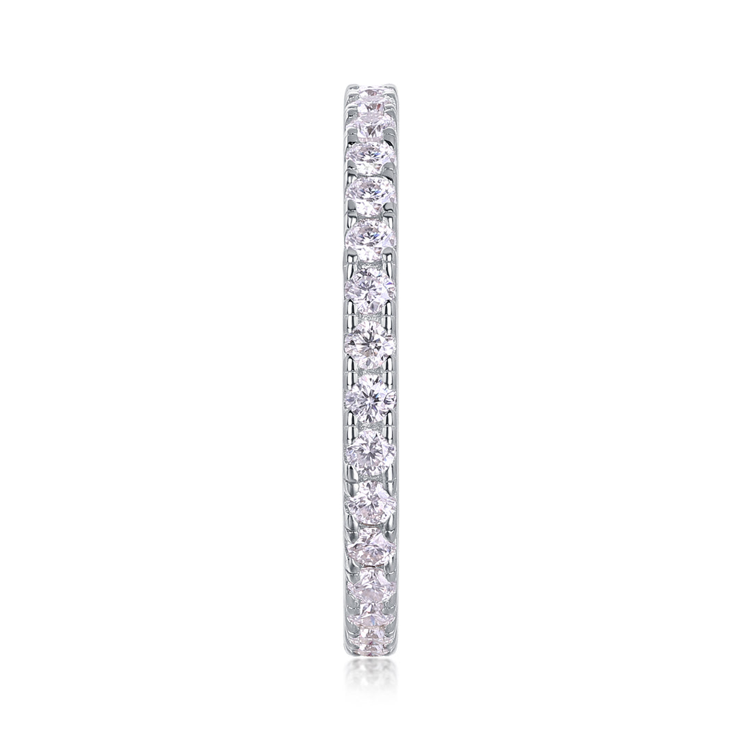 Rivière Éternelle Moissanite Ring