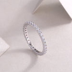 Load image into Gallery viewer, Rivière Éternelle Moissanite Ring
