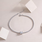 Load image into Gallery viewer, Stellaire Cube Moissanite Bracelet
