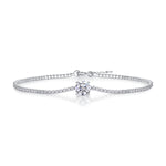 Load image into Gallery viewer, Solitaire Stellaire Moissanite Bracelet
