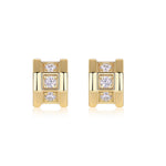 Load image into Gallery viewer, Aurum Mosaic Stud Earrings
