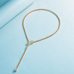 Load image into Gallery viewer, L'Atelier Icon Moissanite Lariat