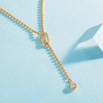 Load image into Gallery viewer, L'Atelier Icon Moissanite Lariat