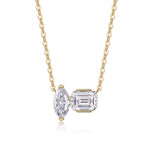 Load image into Gallery viewer, L’Atelier Duo Moissanite Necklace
