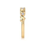 Load image into Gallery viewer, Aurum Hearts Moissanite Ring
