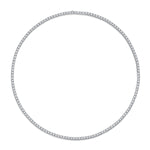 Load image into Gallery viewer, Lumière Éternelle Moissanite Tennis Necklace
