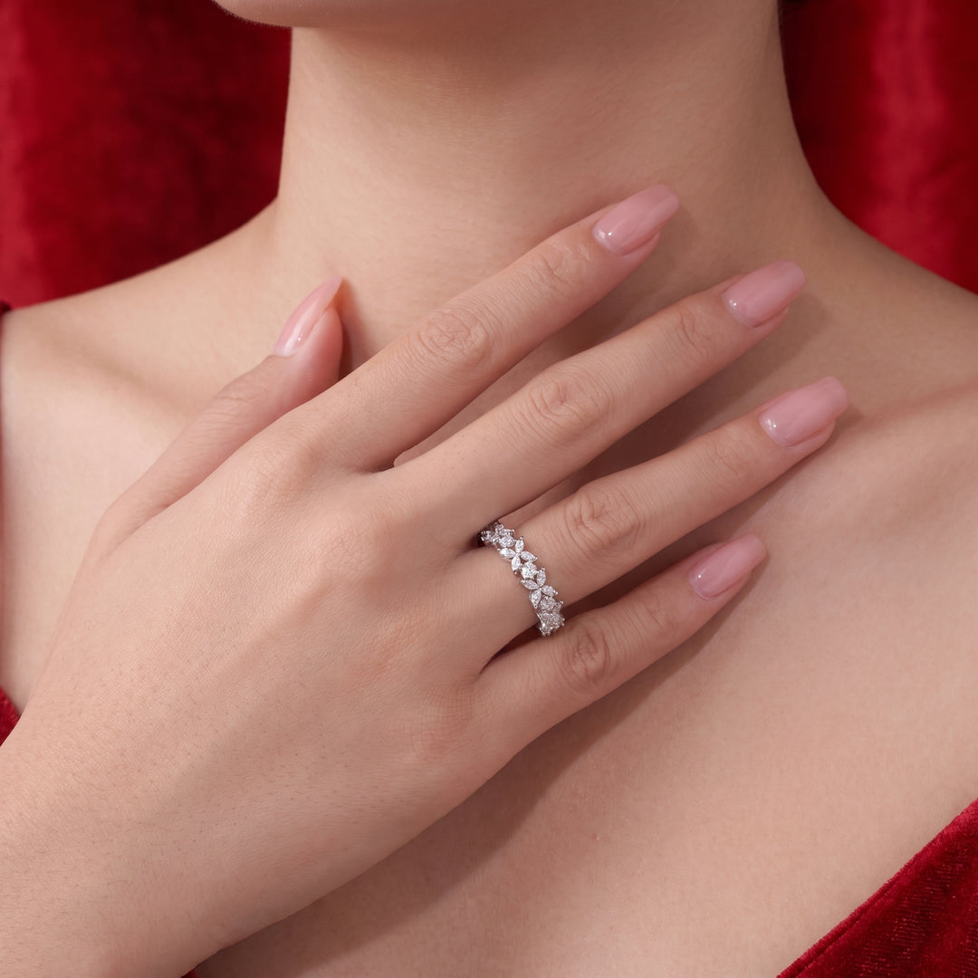 Marquise Bloom Ring