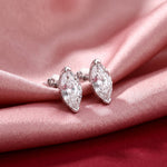 Load image into Gallery viewer, Marquise Solitaire Stud – Clear