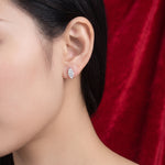 Load image into Gallery viewer, Marquise Solitaire Stud – Clear