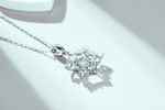 Load image into Gallery viewer, Danse Snowflake Moissanite Necklace
