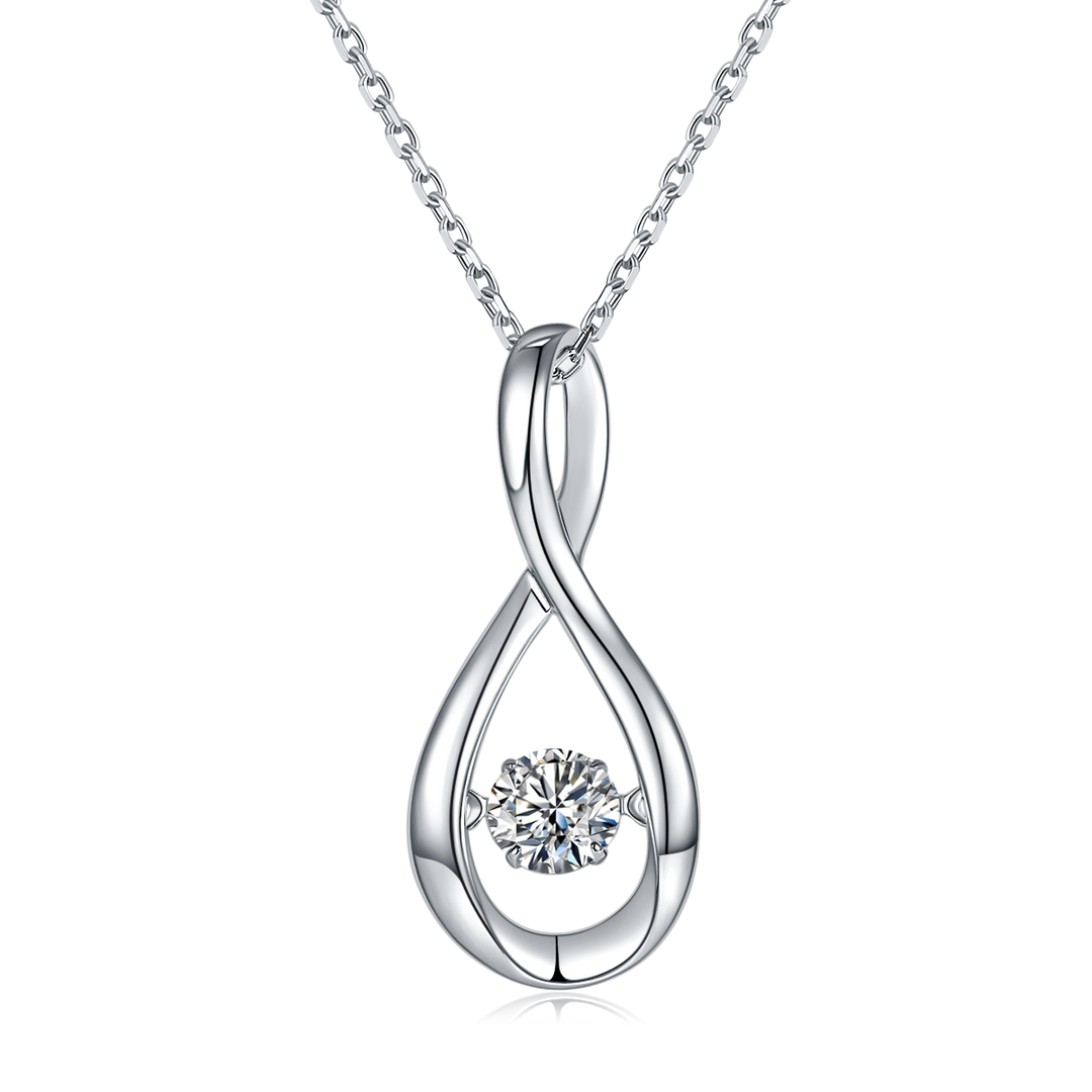 Danse Vivante Moissanite Necklace